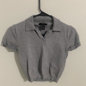 Forever 21 cropped polo